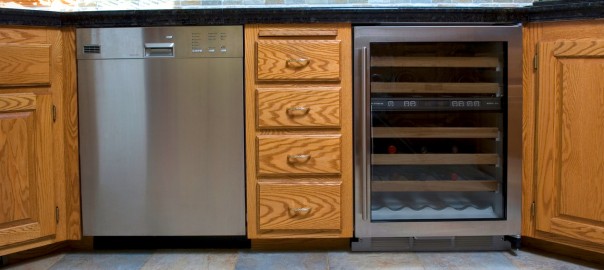 Wine Cooler in Kitchen | Refrigeration Service Nassau County